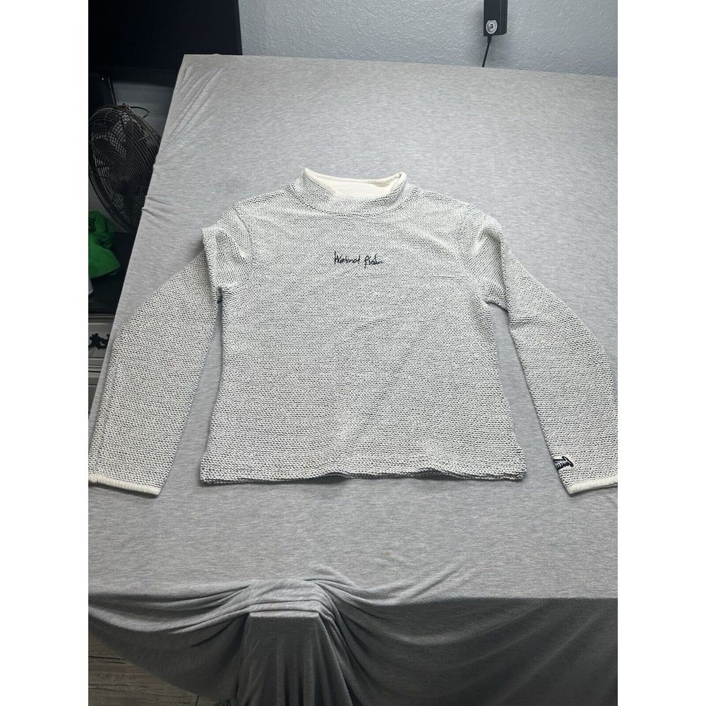 Weird Fish Sweater/Long Sleeve‎ Top Black/White L